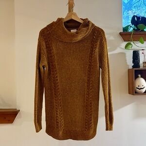 Isabel Maternity by Ingrid & Isabel Mustard Cowl Neck Sweater